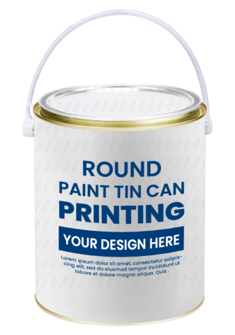 Lon Thiếc In Đựng Sơn (Φ162)